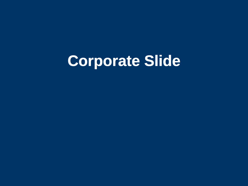 Slide master output